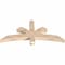 Ekena Millwork Davenport Smooth Timber Gable Bracket, Douglas Fir, 48"W x 22"H x 3 1/2"D x 3 1/2"F, 11/12 Pitch GBW048X22X0404DAV00SDF - alternate 5